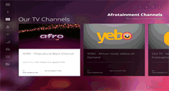 Desktop Screenshot of afrotainment.tv